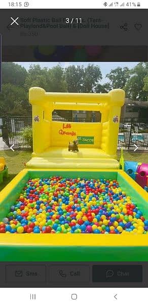 Soft Plastic ball for kids. (Tent-Playland&Pool Ball) 4
