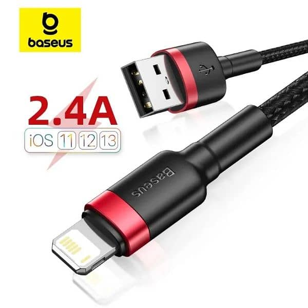 Baseus USB Charging cable QC 3.0 - iPhone 0