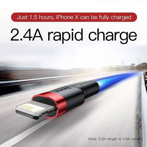Baseus USB Charging cable QC 3.0 - iPhone 3