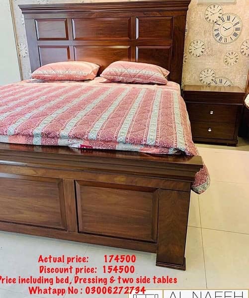 Shesham wood Bed Set on Whole Sale price 3