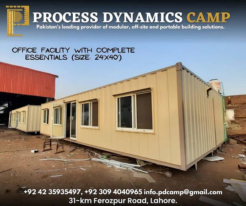 Prefab cabin office container office cafe container dry container 2