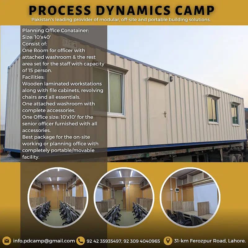 Portable buildings, containers, cabins, guard rooms, kitchen, office 2
