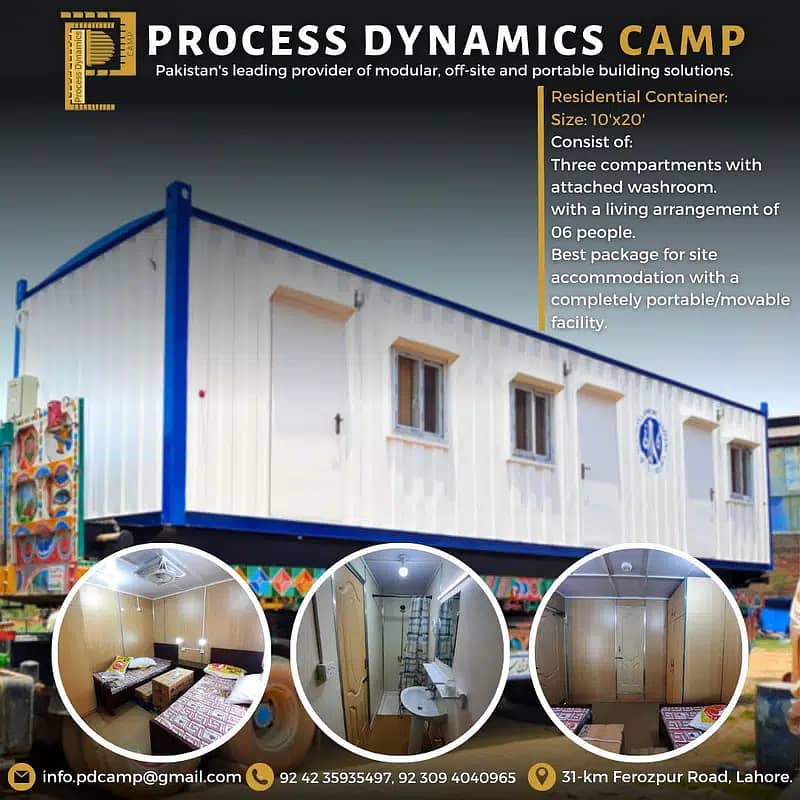 Portable buildings, containers, cabins, guard rooms, kitchen, office 5