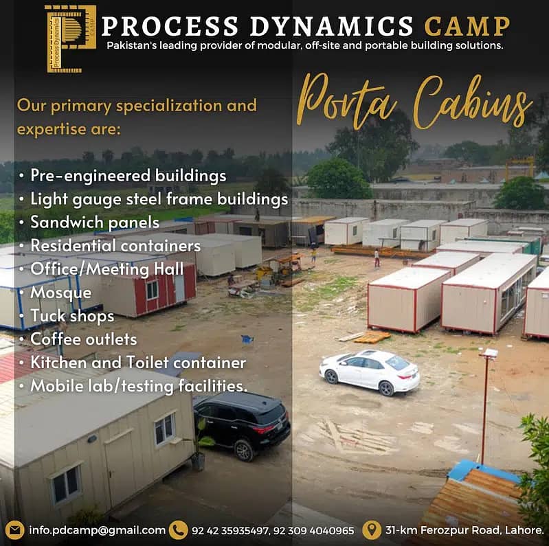 portable buildings, containers, cabins, guard rooms, kitchen, office 5