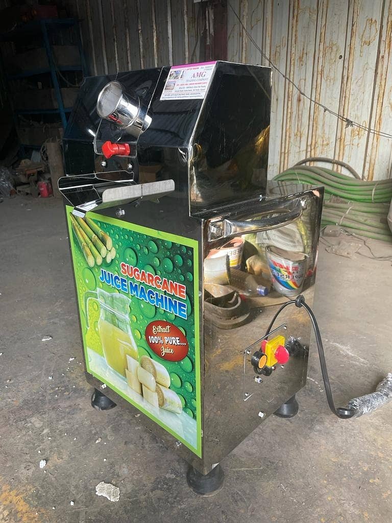 Sugarcane juice counter, Sugar cane machine, Gannay ke machine. 3