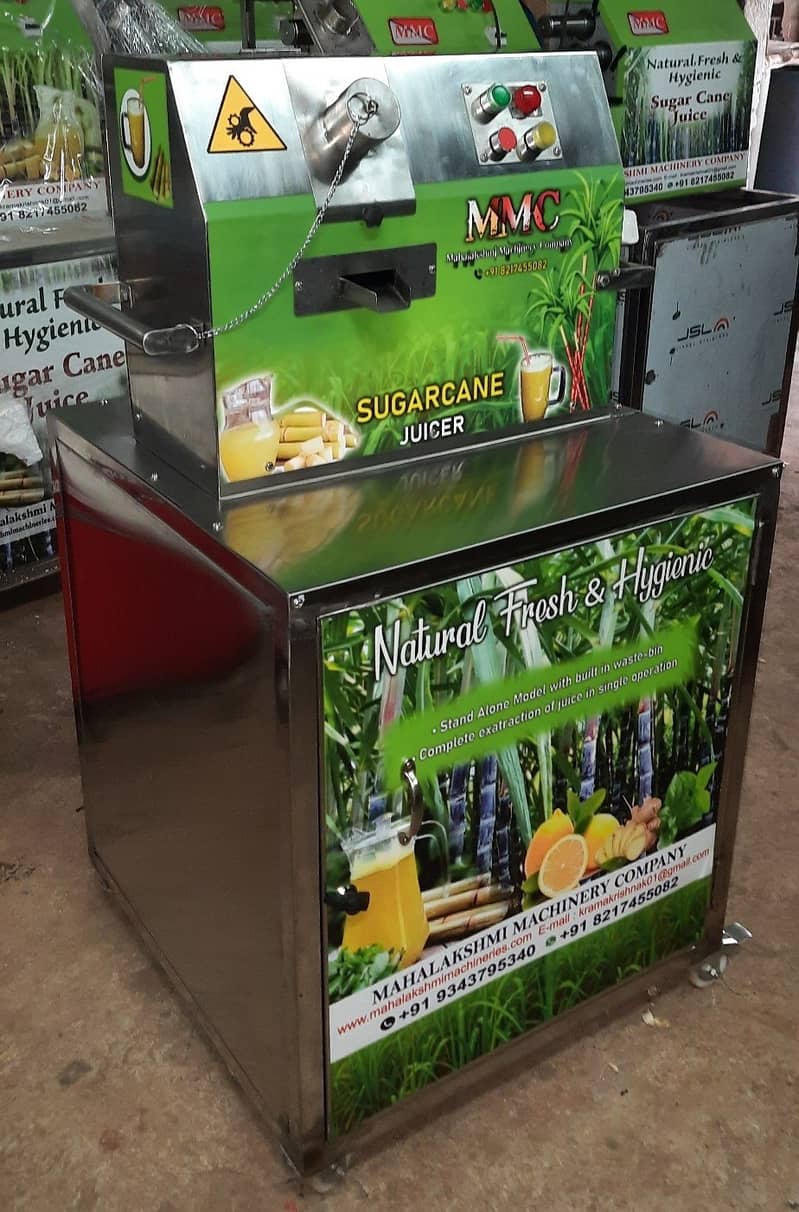 Sugarcane juice counter, Sugar cane machine, Gannay ke machine. 5