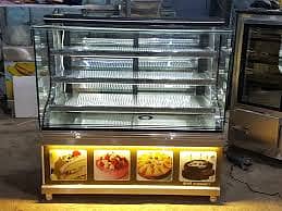 Bakery counter, Cake chiller counter, Meat chiller counter. 7