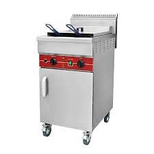 Fryer, Hot plate shawarma counter, Pizza oven Working table. 11
