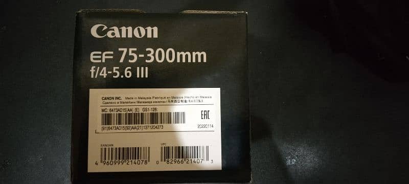 Canon Lens 75:300 1