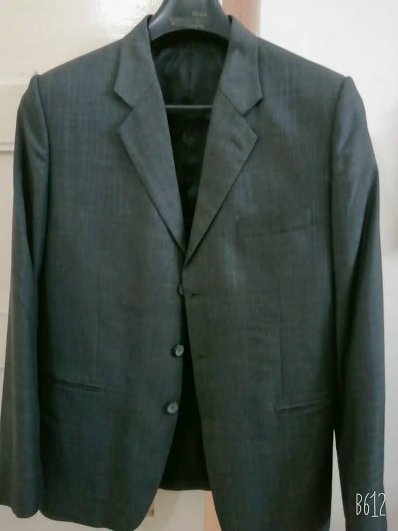 Casual Pent Coat Formal 2 piece Grey Color 3 button 1