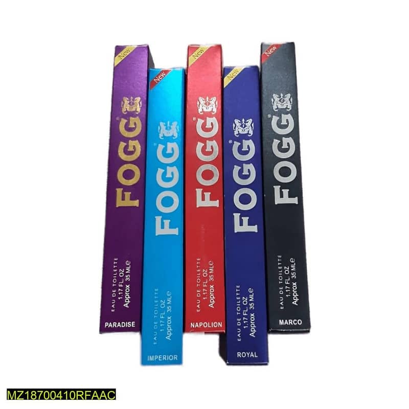 Pack of 5 FOGG Mens Pocket Perfume 0