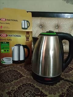 Electric Kettle Stainless Steel Fast Boil 2.0 Liter 1500w (Brand New)