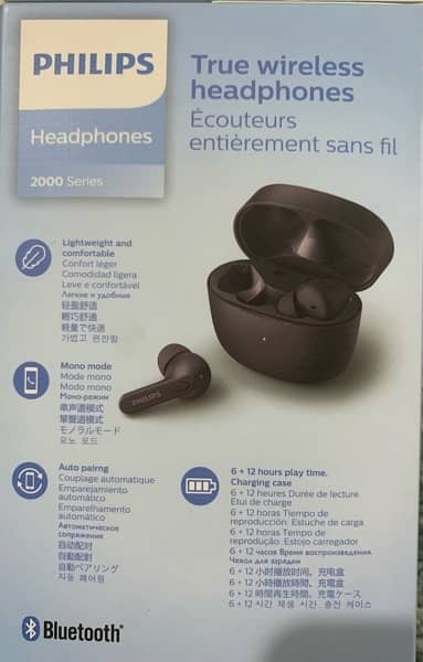 Philips TAT2206 Earbuds (ANC) 1