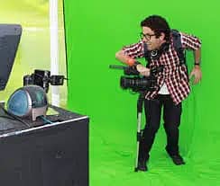 Studio Green Screen Chromakey all colors available backgground 3