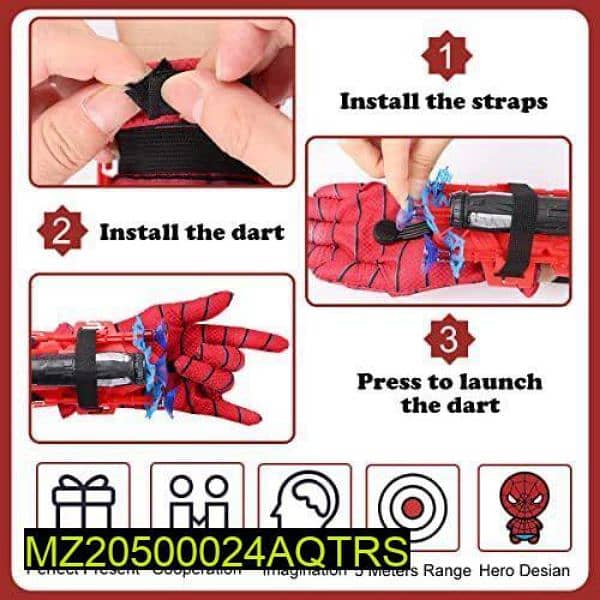 Spider Hero Gloves for Kids (Free Delivery) 1