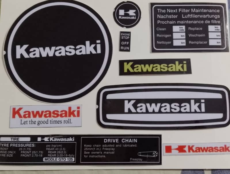 Kawasaki GTO Spareparts 2