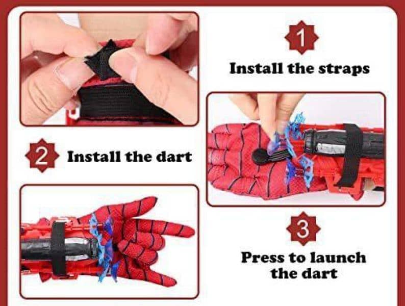 Spider Hero Gloves For Kids (Free Delivery) 2