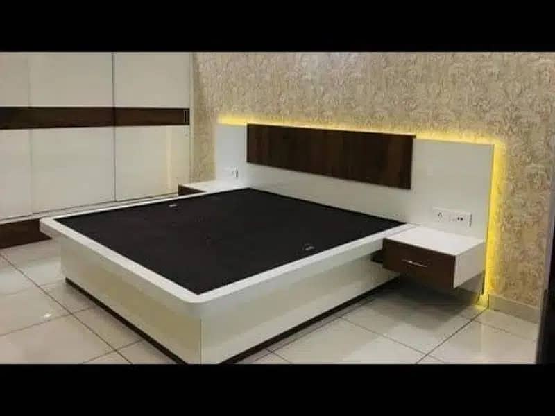 Wooden Bed /Bed dressing table/Bed set/Bed/King size /furniture3/mdf 11