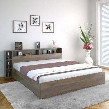 Wooden Bed /Bed dressing table/Bed set/Bed/King size /furniture3/mdf 1