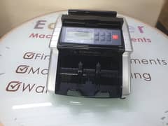 note counting machine with fake note detection with battery backup