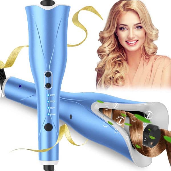Auto Hair Curler, Automatic Curling Iron Wand 2