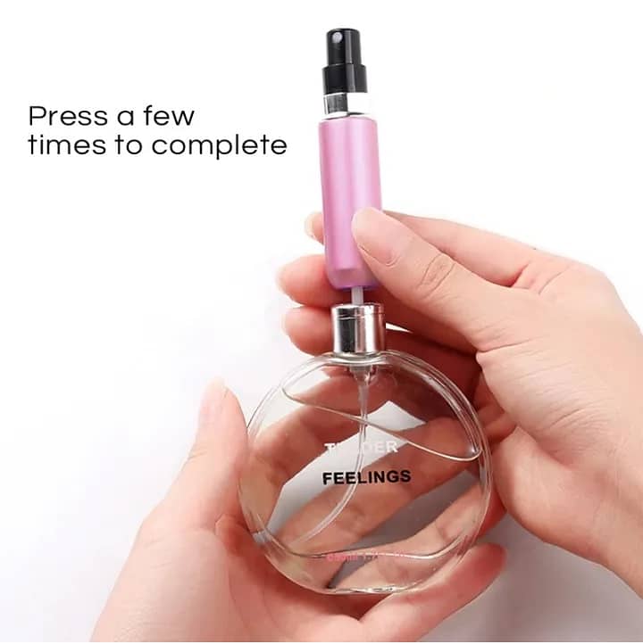 Perfume Refillable Atomizer Spray Bottles (5ml) Purse, Pocket Luggage 1