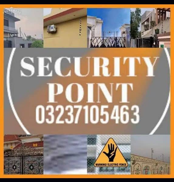 Electric Fance security system provide by Security Point 0