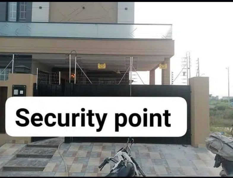 Electric Fance security system provide by Security Point 2