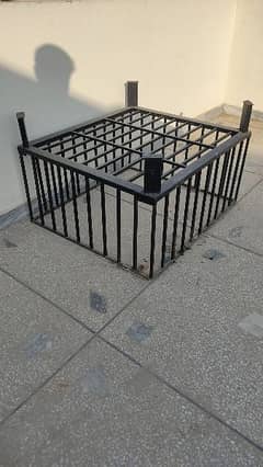 Bin Cage Hen Cage Animal Cage Parrot Dustbin Iron Metal Tools Box