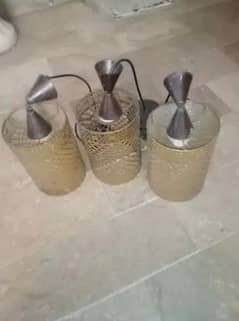 3 Lamps for sale bilkul new ha baki ap Sab pic me dekh saktay ha