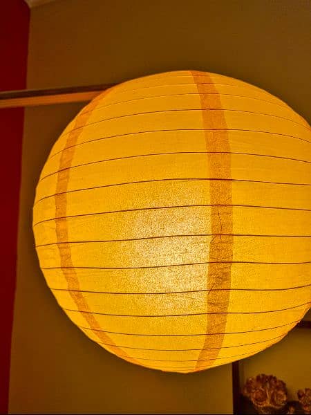 Imported Japnese Round Lantern Lamp with bulb holder 2