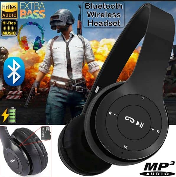 kingston usb sd card game Mp3 Mic handsfree Bluetooth Headphone earbud 3