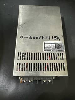 variable supply 0 to 300v dc  15A
