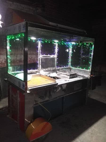 Food cart is for selling all equipment are ready to installed. 1