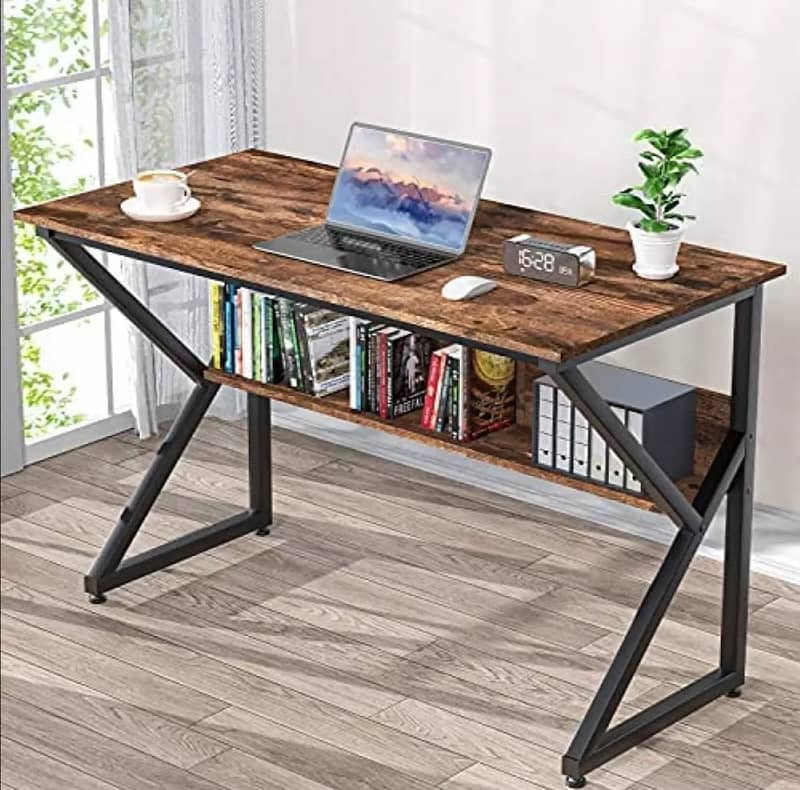 Office & Study Table, Desktop Table, Book Shelf Table Computer Table 0