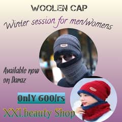 Woolen cap for men and women's , beanie woolen cap ,knit cap