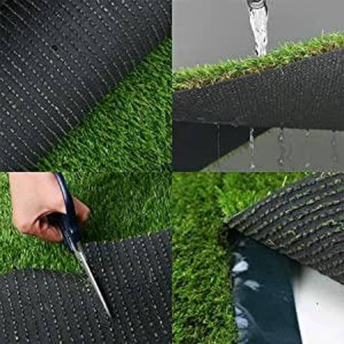 Artificial Grass Indoor/Outdoor, for Pet Patio Garden Lawn Landscape 2