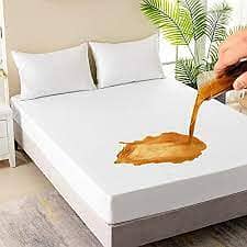 Waterproof Mattress Cover King Sized Mattress Protector Anti Slip 1