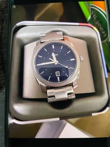 Fossil watch for men new condition 8