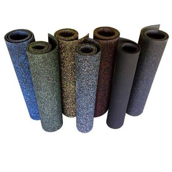 gym tiles rubber roll pvc roll imported and local stock epdm track 3