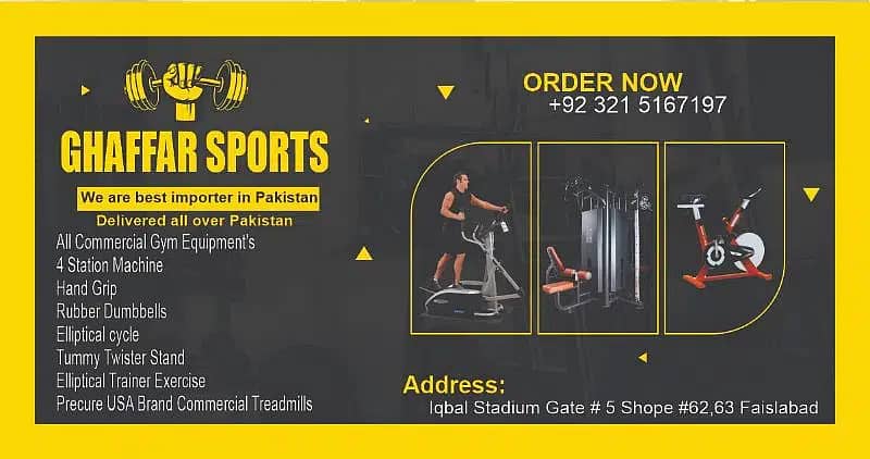 Treadmills | Fitness Gym | Sale Offer | Ghaffarsports 1