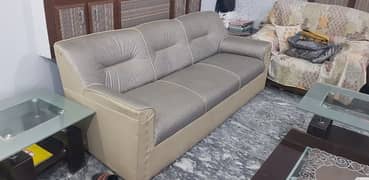 5-seater Sofa Set with Centre & Side Tables for sale