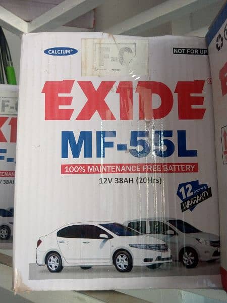 Exide battery CN-50 3