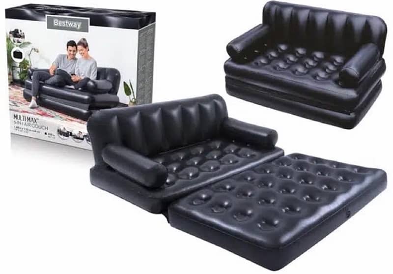 Bestway 5 in 1 Sofa Cum Bed Inflatable Sofa Air Bed Couch – 75054 2