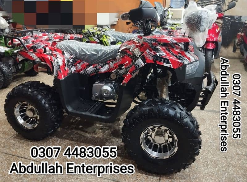 150 zero meter ATV QUAD Desert BIKE 4 sell deliver all pak 7