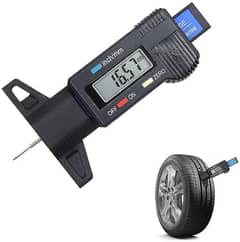 Lcd display digital depth gauge tyre tire treadmill tread brake high 0