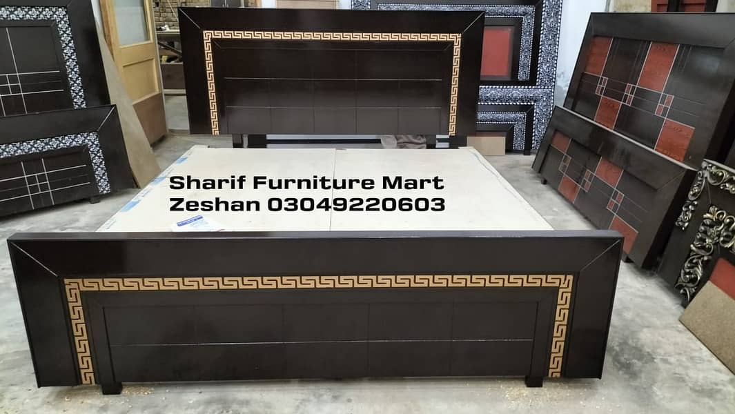 Double bed new good looking design 5