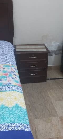 pure wooden bed set without matress 0