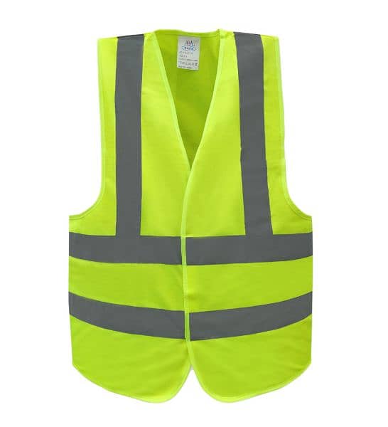 safety reflective vest jacket & helmet 0