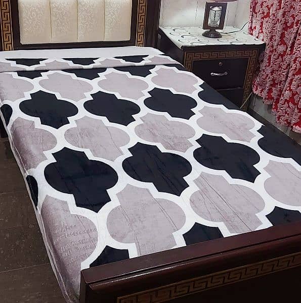 Single Size Bedsheet | Single Bed Vickki Razaii/ Comforter 12